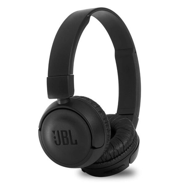 JBL T460BT Bluetooth Headset Extra Bass On-Ear Headphones with 11 Hours Playtime & Mic (Black) - Image 1
