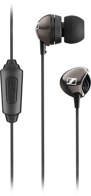 Sennheiser CX275 S Earphones Universal Mobile Headset In-Ear with Mic Headphone (Black)