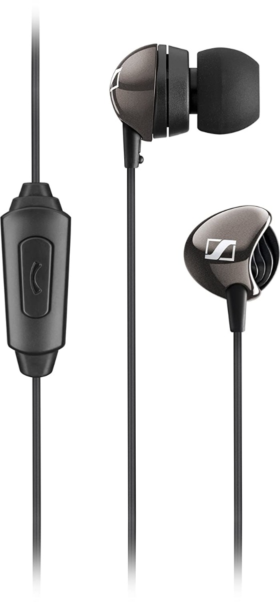 Sennheiser CX275 S Earphones Universal Mobile Headset In-Ear with Mic Headphone (Black) - Image 1